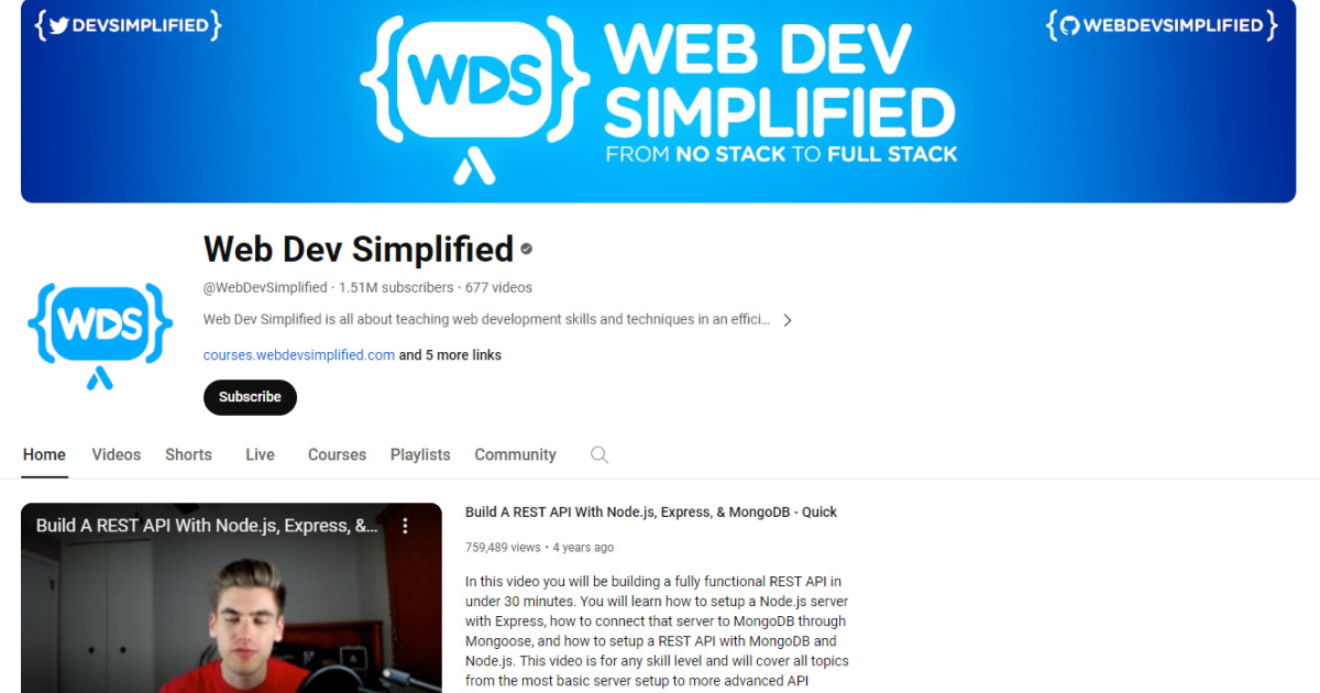 Web Dev Simplified