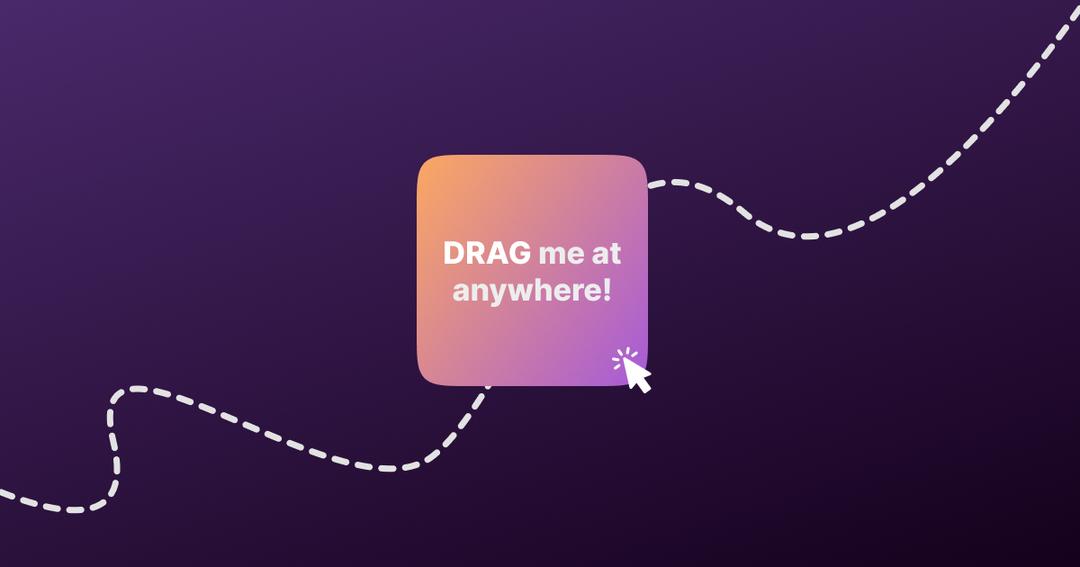 How to create a Draggable DIV Element using JavaScript